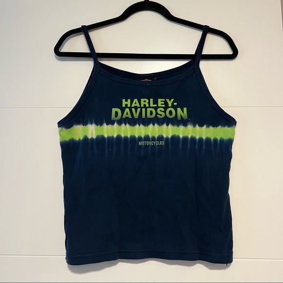 Harley-Davidson | Spaghetti Strap Y2K Tank Top - Picture 1 of 15